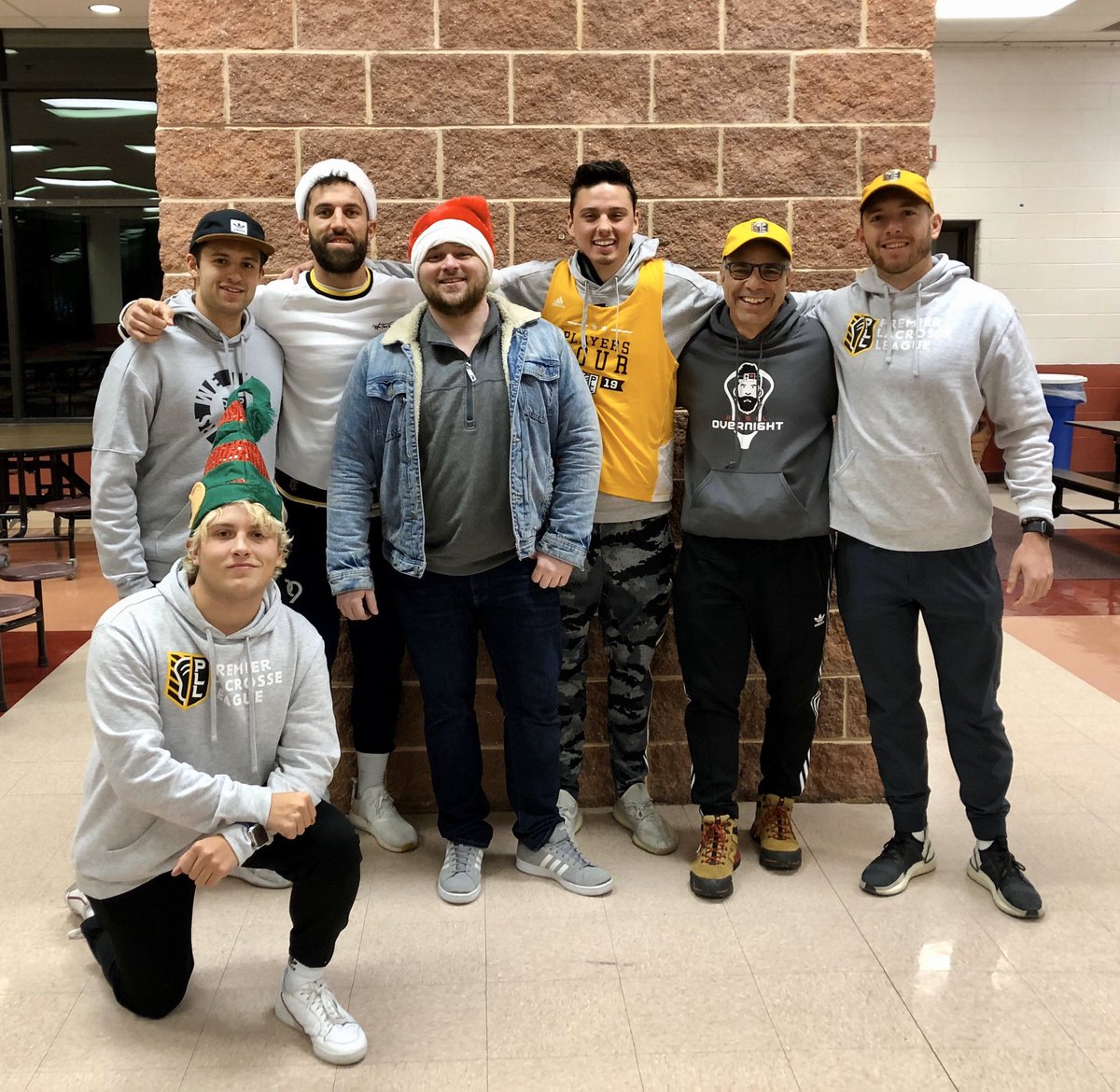 B-Rob, Sammy B, AndMann, RJ, Big Al, and Scooter. What a crew. cc <a href="/PLL_Academy/">PLL Play</a> in NJ 🎅🥍