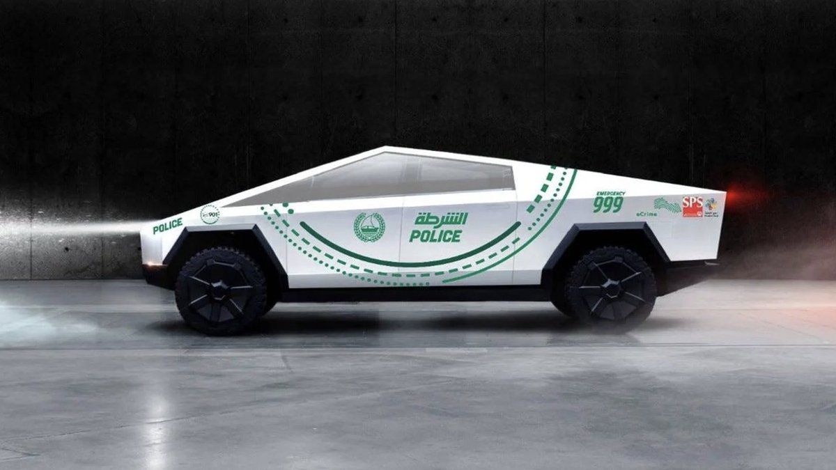 Gizmodo's tweet photo. Cybertruck is a cop now
https://t.co/4CN7Q26tvR https://t.co/BAOAXUcQjD