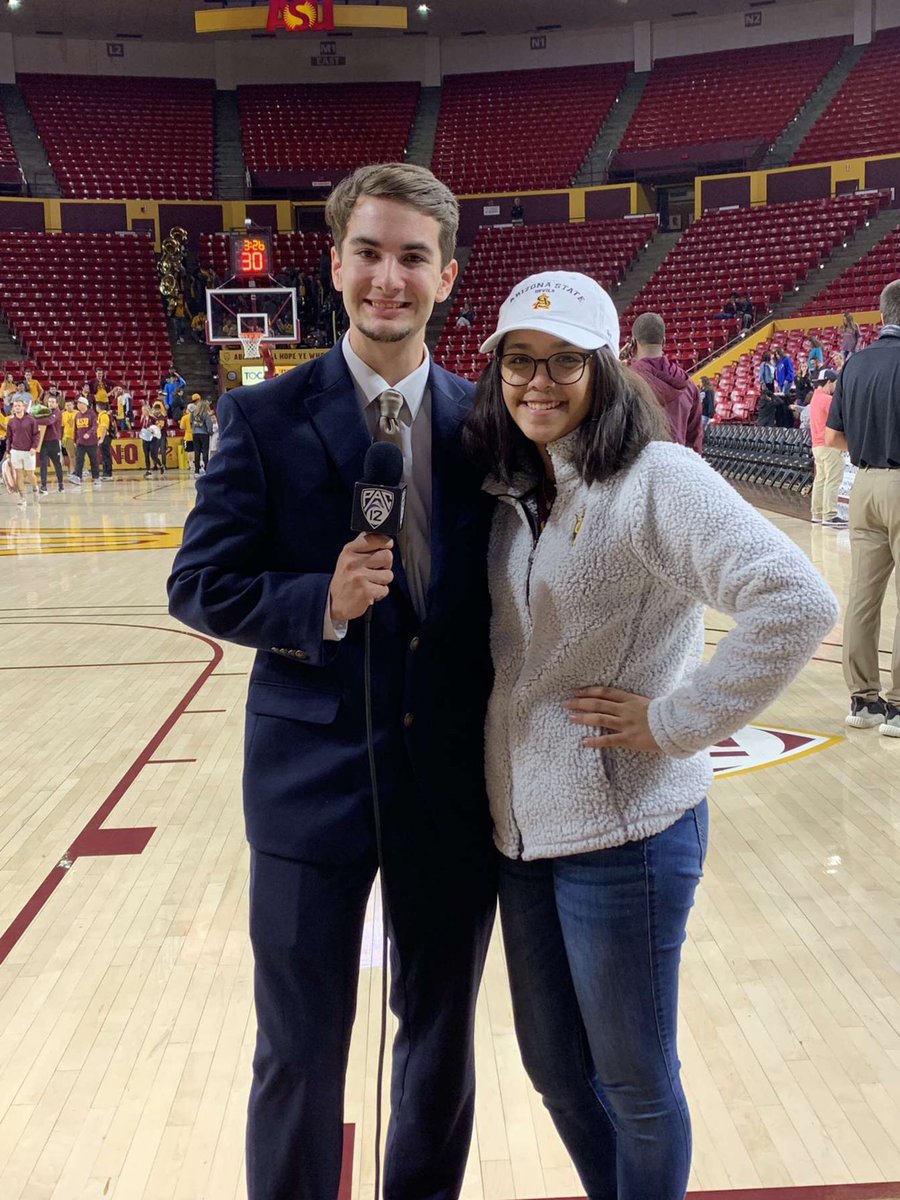 Coming to a TV near you! 🎥😎 #PAC12Plus #SidelineReporter