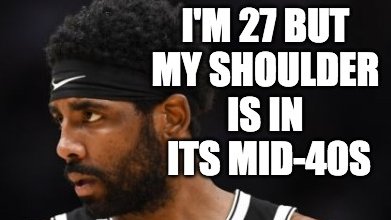 MaybeNetsTime's tweet image. How old is your shoulder? This and other questions are explored in our latest episode. Enjoy? #Nets #goNets #bkNets audioboom.com/posts/7446035-…