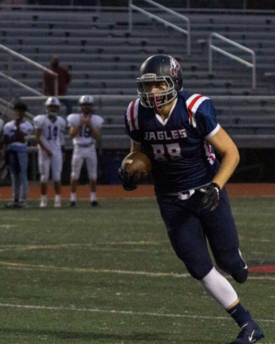 Honored to be named 2nd all occoquan region TE 💚