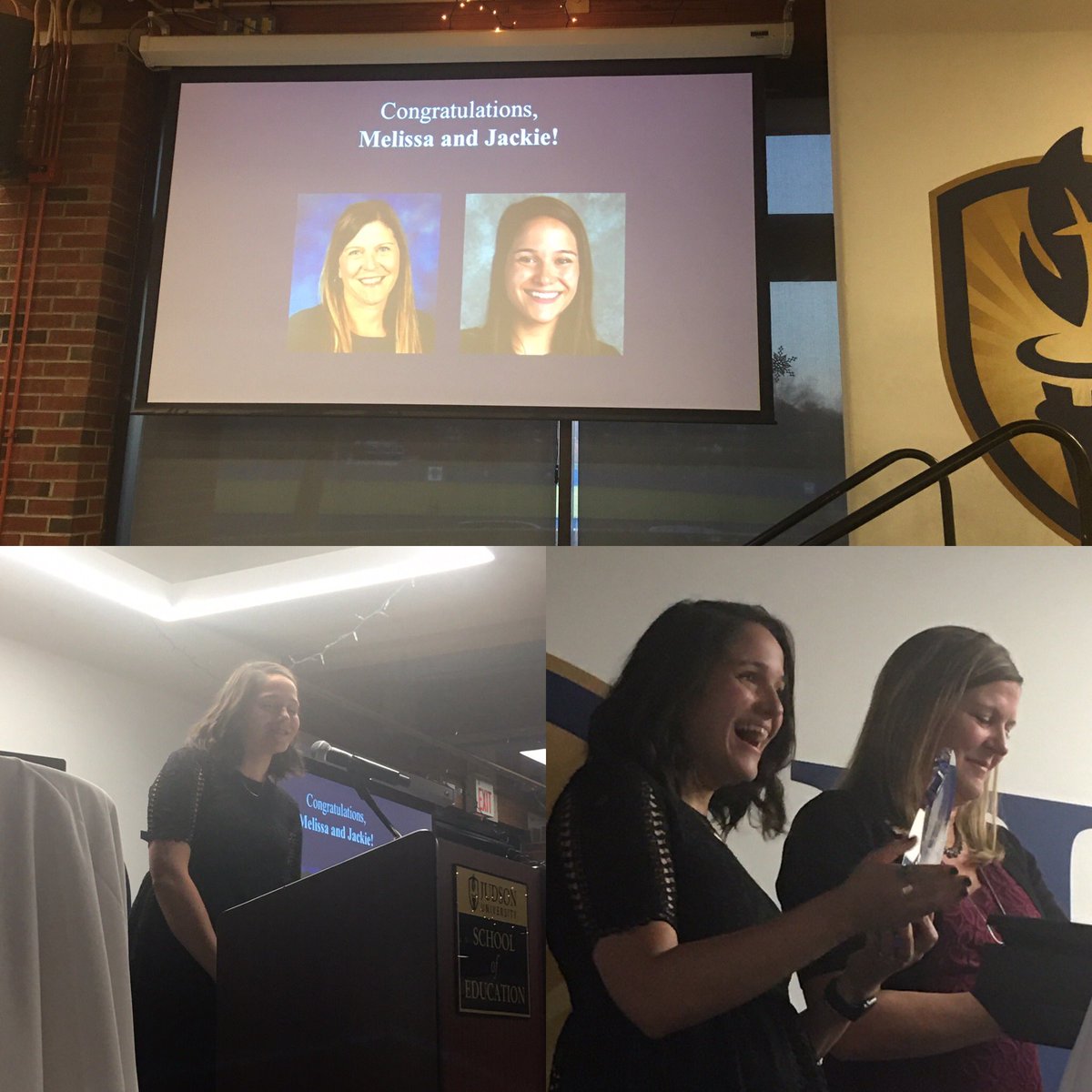 drmiser's tweet image. So proud of our daughter Jackie who received her Masters of Education in Literacy at Judson University and received the Lights of Literacy Award!