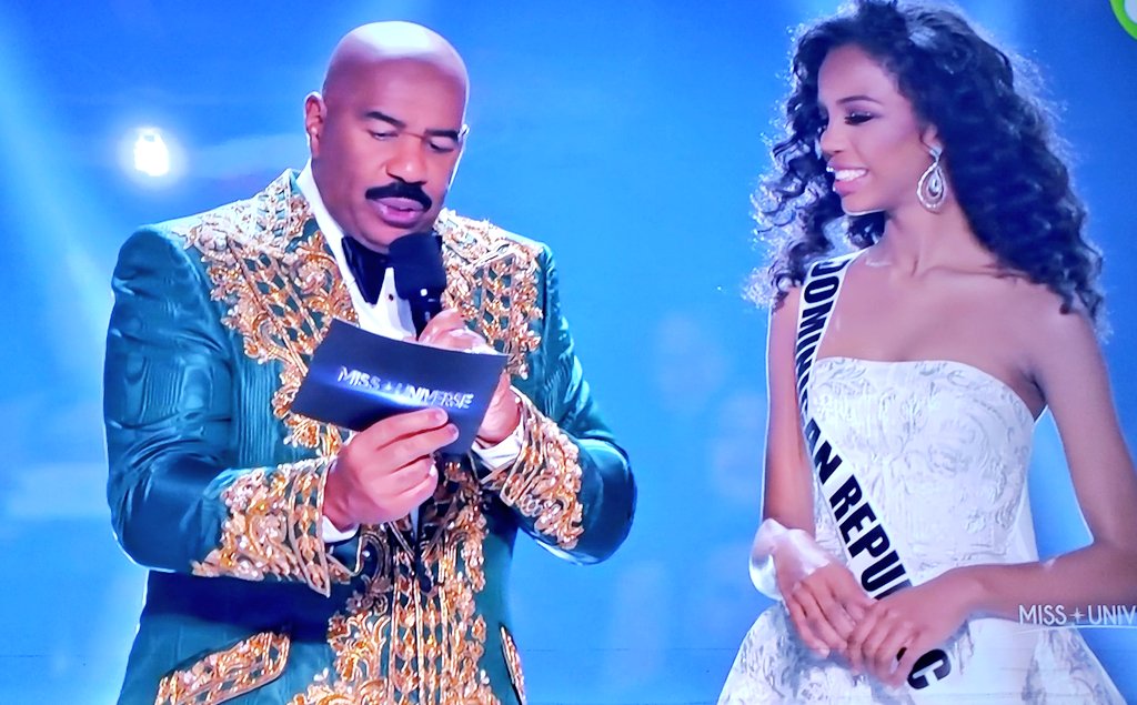 jose_bido's tweet photo. Goooo Dominican Republic!! Orgulloso de nuestra representación Dominicana demostrando que SÍ se puede sin importar los comentarios!!  #missuniversocv9
#MissUniverse2019 https://t.co/bRWNKrpftj