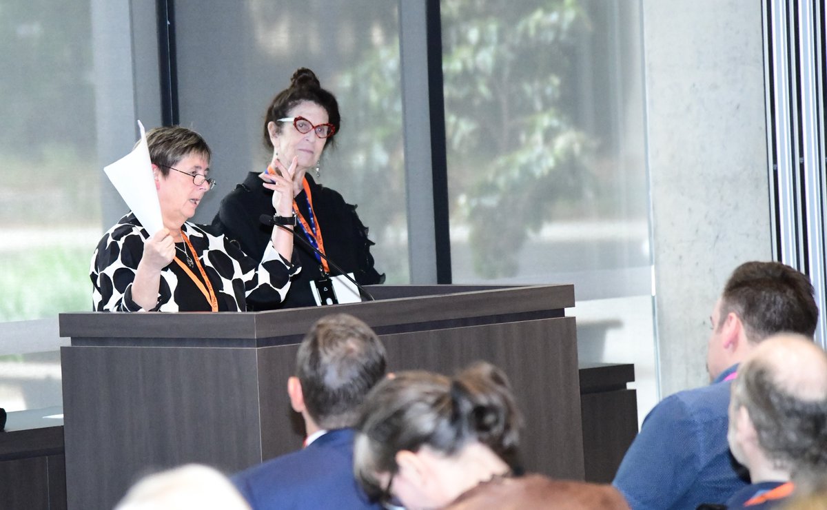 foi2019's tweet photo. Our keynote, Professor Christine Bigby presenting on the impact of research on the lives of people with disabilities. #FOI2019 https://t.co/CkYhYLBklJ
