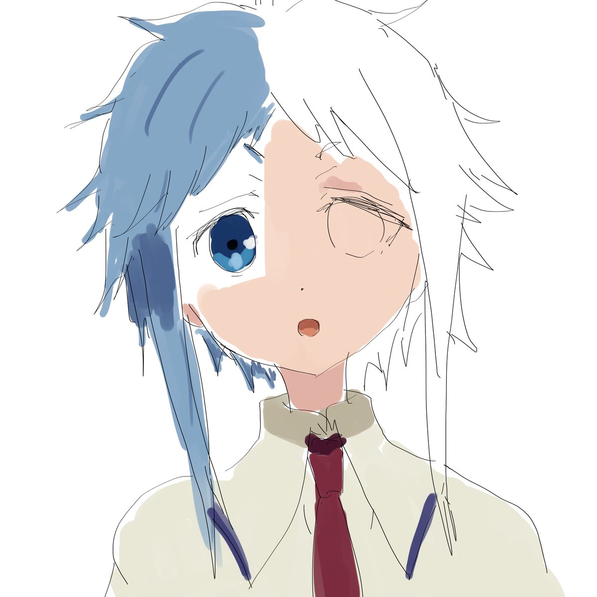 地獄の果ての住人 武装少女マキャベリズム ミソギ 右井右井 増子寺楠男 倉崎佐々 のイラストです 武装少女マキャベリズム