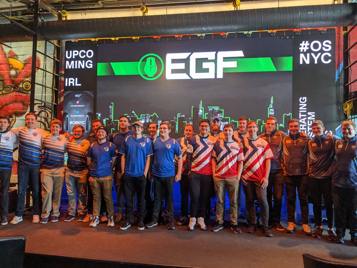 With the #EGFBIGEAST championships over, we wanted to thank all of the teams who came to NYC and a huge congrats to everyone who made it through the gauntlet to day 2!

<a href="/DePaulEsports/">DePaul Esports</a> <a href="/ButlerEsports/">Butler Esports</a> <a href="/SHU_ESPORTS/">Seton Hall Esports</a> <a href="/XU_eSports/">XU_eSports</a>