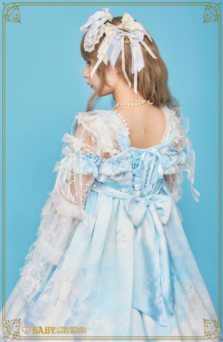 ☆BABY新作情報☆】L'échelle de l'ange〜天使のセラピー〜柄ベビー
