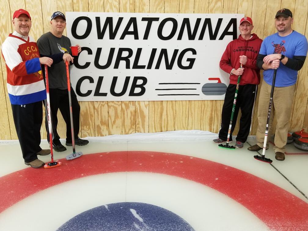 1st Event Runner Up.   We aren’t cut out for Sunday curling 🤒