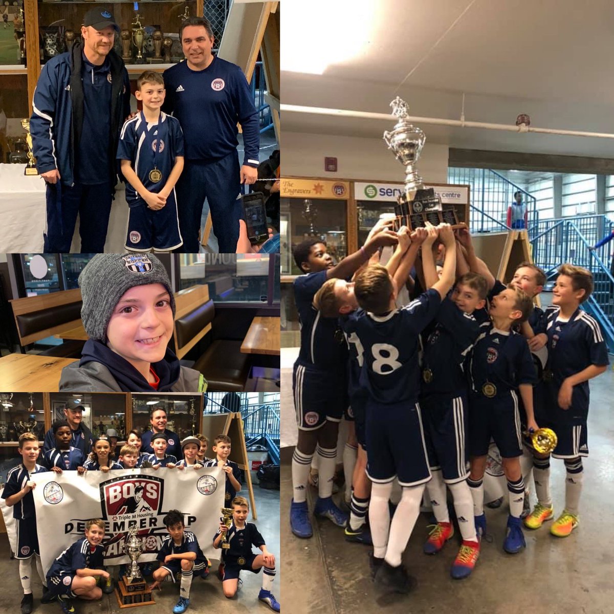 Congratulations U11 Cyclones! These boys have ❤️. They played boys older, with more experience. We were down but never out. They kept their head in the game and smiled their way to victory.  #TogetherWeAreGreat #DecemberCup #YQL #Soccer