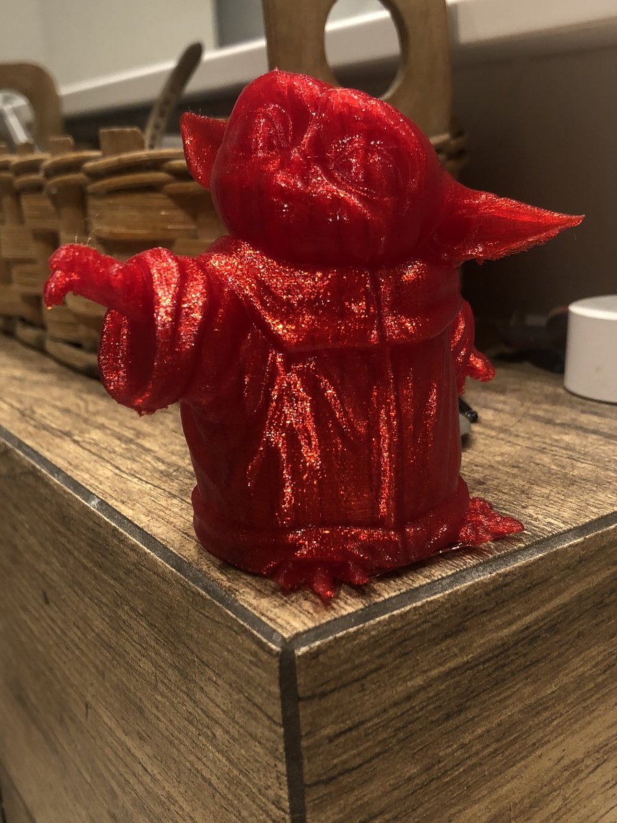 flatplanet_pl's tweet photo. Baby yoda! #3Dprinting https://t.co/wvdkmXmqyv