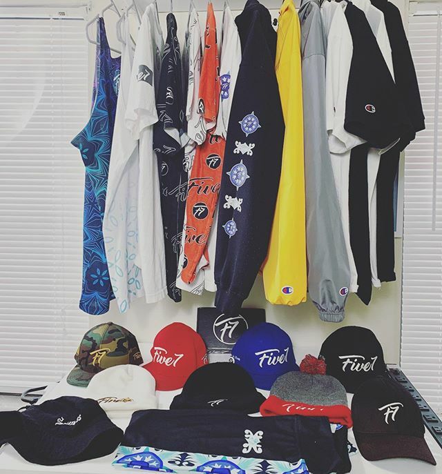 SavageLVSC's tweet photo. 2 years of working on samples. Time to step my game up a notch and see what happens. #weready #five7brand #2020vision #printfuljackpot #printful #adventuresinbranding #supportlocalhiphop https://t.co/00sEUl5CuR https://t.co/sWxshUGmCD