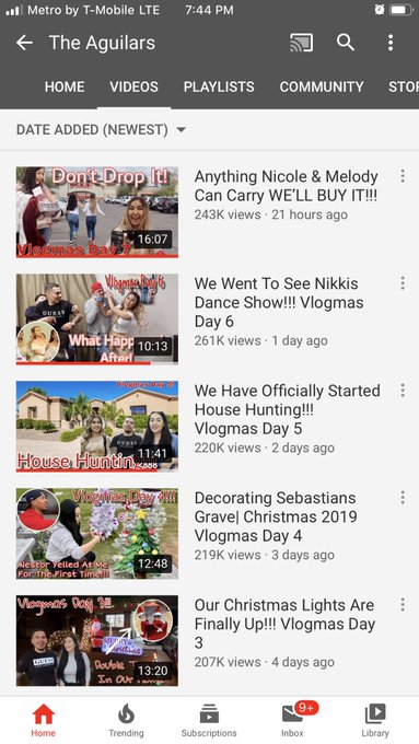 My number one FAVORITE family on YouTube is The Aguliars!! I could literally watch them all day!! Their<a href="/tag/aagd"class="tags"><span>#aagd</span></a>