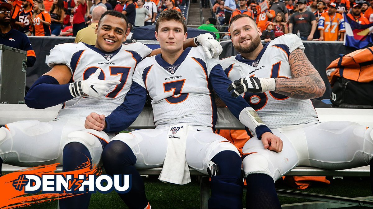 Broncos's tweet photo. Future looks bright. https://t.co/9rbov3hPJ0