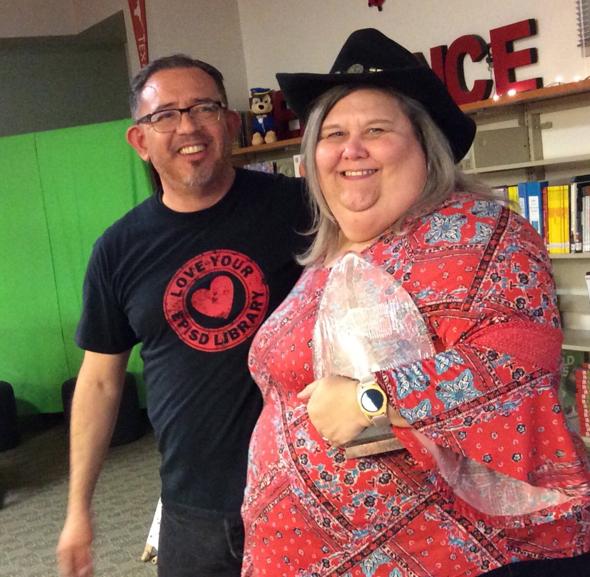 Guillen Library (@guillen_library) on Twitter photo Endings are always sad and saying goodbye is always difficult! We appreciate your dedication and years of service. <a href="/Dowell_Libray/">Kayebeth Zuloaga</a> <a href="/EPISDLibraries/">EPISD Libraries</a> <a href="/mphillipselpaso/">michael phillips</a> #IamEPISD Endings are always sad and saying goodbye is always difficult! We appreciate your dedication and years of service. <a href="/Dowell_Libray/">Kayebeth Zuloaga</a> <a href="/EPISDLibraries/">EPISD Libraries</a> <a href="/mphillipselpaso/">michael phillips</a> #IamEPISD