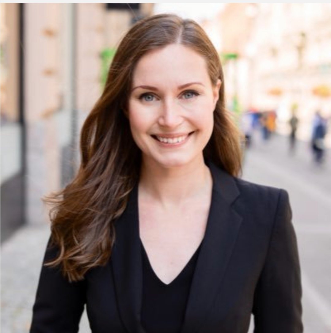 nnenna's tweet photo. Dear world..
I know most would rather share  #MissUniverse news..
I would dwell on Sanna Marin, Finland's new Prime Minister.
Congratulations @MarinSanna, 34, who was Minister of Transport and  Communications.

One of these days women will no longer be judged by their bodies. https://t.co/qlV2pjD2KP