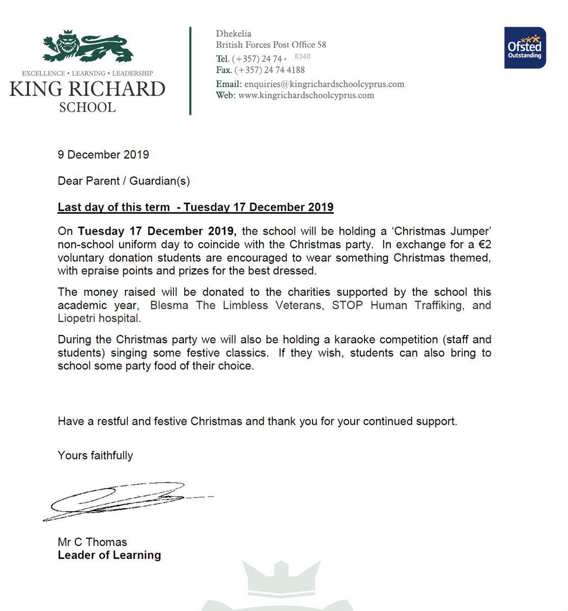 King Richard School tweet media