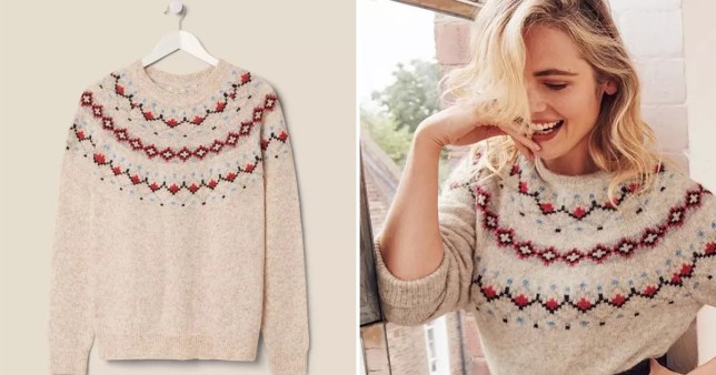 CoppaFeelPeople's tweet photo. This weeks #BoobChamps @FatFace became the nork of the town after the internet noticed that the pattern on their jumper looked just like boobies. Being a lovely bunch, they decided to donate 10% from the sale of this festive titwear to us. #Legends 🙌 https://t.co/fbw6BcjDOq https://t.co/BIiMSAwP0t