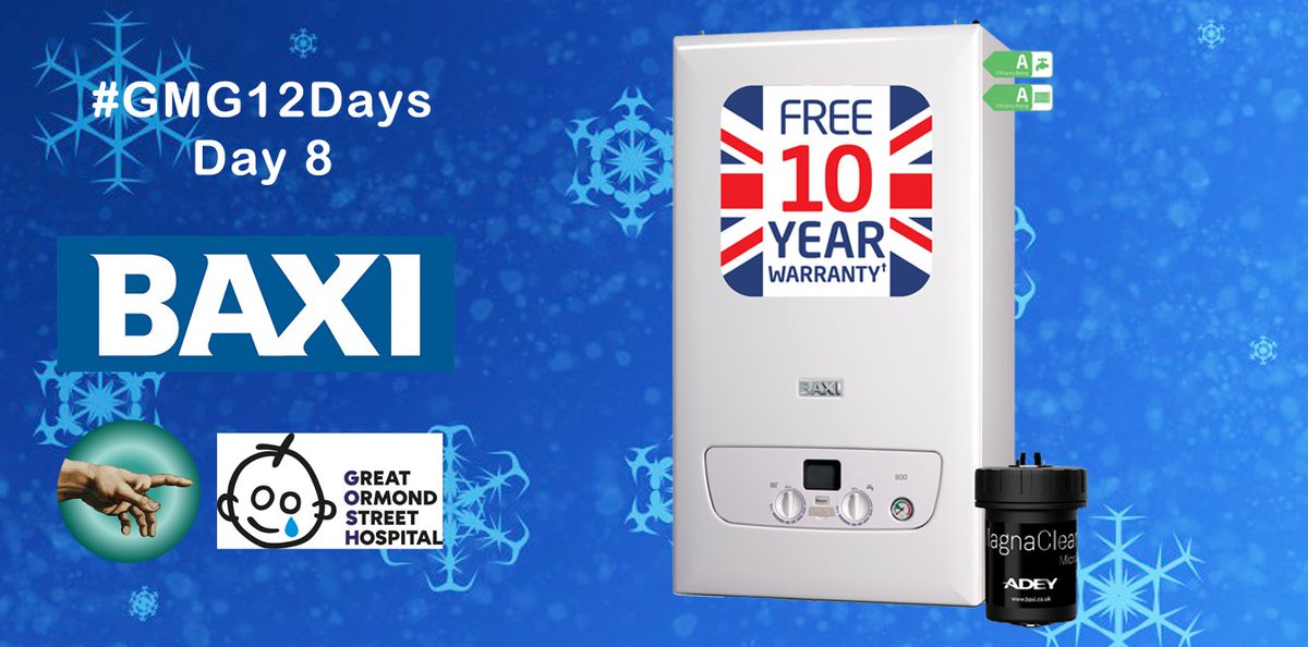 Sing Hosannah on High.
Day 8 and verily it's boiler number 2 of this years GMG 12 days of Christmas auctions.
Get thy very best bid in NOW for this Holy <a href="/baxiboilers/">Baxi UK & Ireland</a> 800
For it was written in the scriptures, all shekels raised shalt be given unto <a href="/GOSHCharity/">Great Ormond Street Hospital Charity</a> 
Amen!