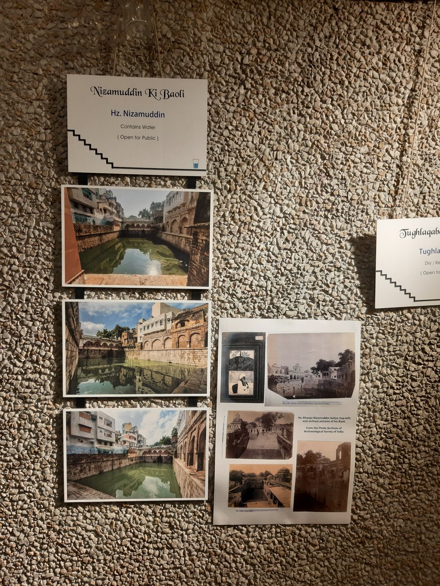 DelhiHeritage's tweet photo. My exhibition on 32 Baolis of Delhi is on at @habitatworld. Do pay a visit and give your feedback.
Date: 1-31 Dec.
Location: CORE 4A & 4B, India Habitat Center
If you wish to meet me, I go there 2-3 days a week and on weekends. Usually in evening. We can coordinate. https://t.co/Tvhp0BN0VS