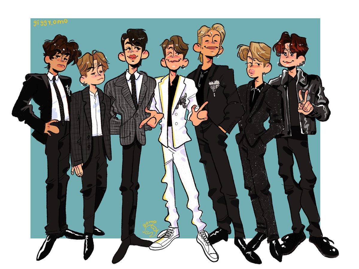 The party may hVe been🍑 but at least we got these looks 😔🤟therapeutic doodling to cleans both my soul and my TL
#BTS_Hitmakers #kpopfanart