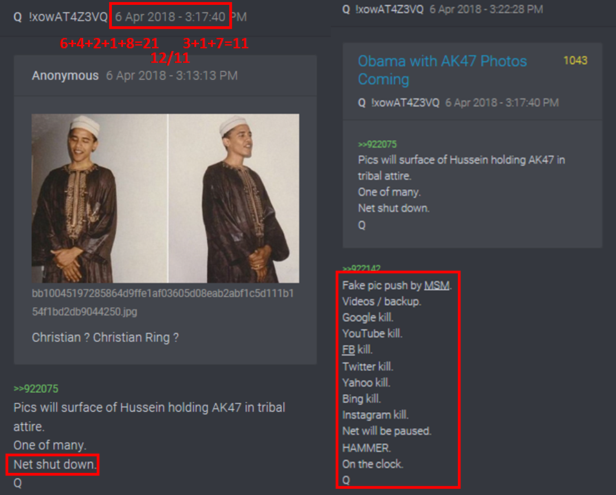 How far up does it go? To the top of the corrupt leadership throughout our g0vt.
