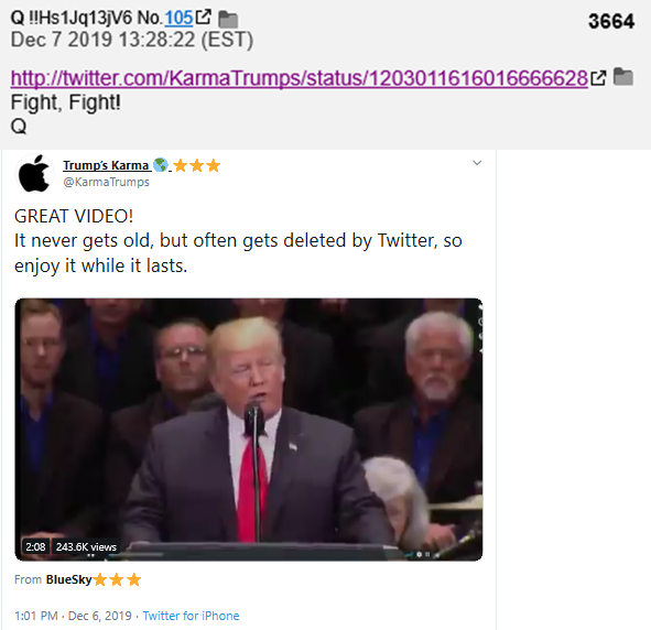 Let Freedom Ring, except for whom the bells toll.  https://twitter.com/KarmaTrumps/status/1203011616016666628