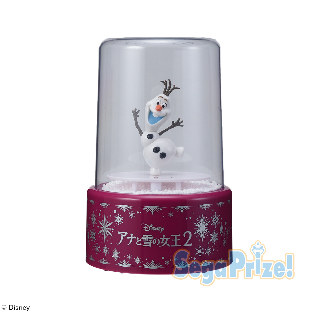 オラフさま プライズ】お部屋に飾って楽しみたい「オラフ」のフィギュアとスノー