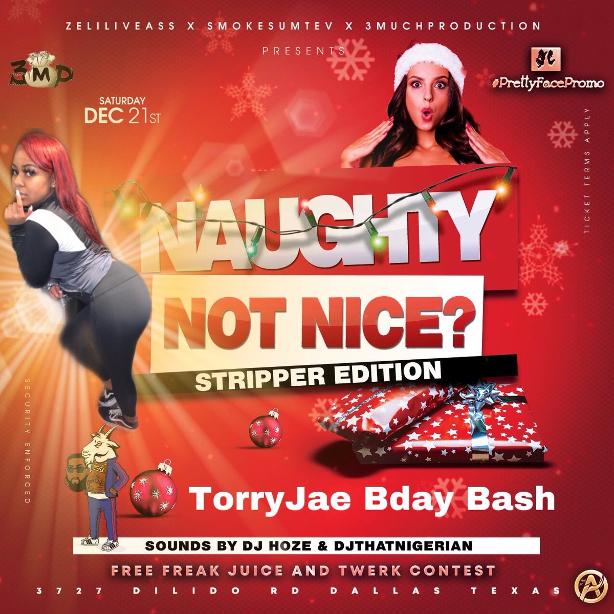 csmoove41's tweet photo. #NaughtyNotNice3 I need whole city to pull up ‼️‼️ & Calling All Colleges In Texas 🗣 #TCU21 #TCU #Txsu21 #Pv21 #Shsu21 #TJC21 #Tamuc21 #UNT21 #Twu21 #TC21 #UTA21 #UT21 #UTT21 #Lamar21 #MSU21
We going the fuck up ‼️‼️ 3 love juice 🤤🤤🌃 December 21st #NaughtyNotNice3 https://t.co/NycJAamOK7