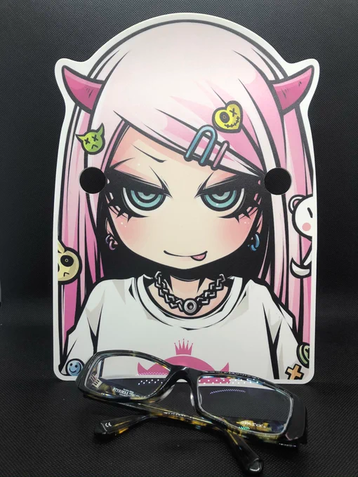 メガネスタンドを作ってみました 