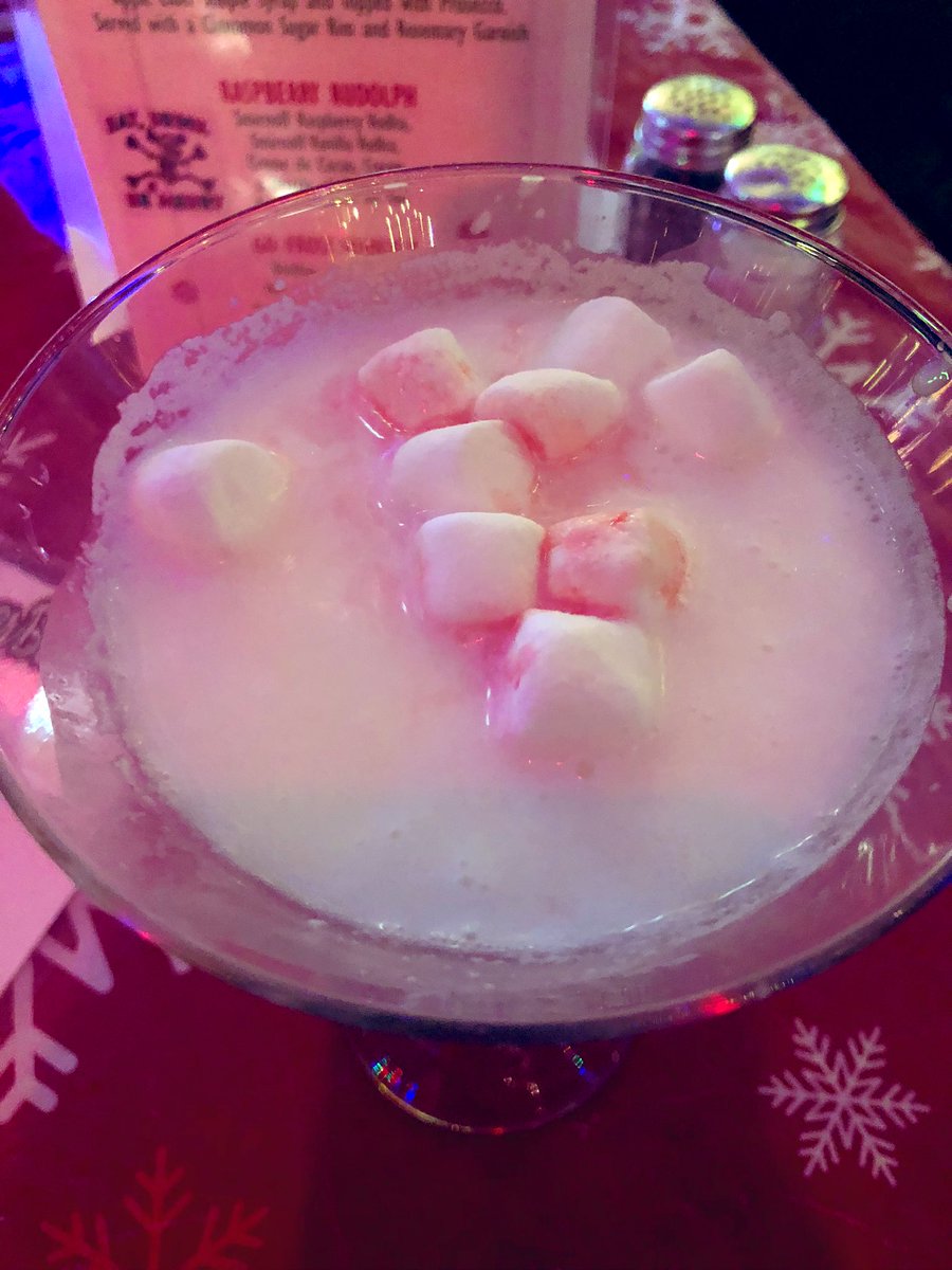 travelkenzie's tweet photo. Filled up on Christmas cheer and cocktails at The Christmas Corner Bar! #thisiscle @discoverCLE #discovercle https://t.co/vWl0XcdTqq