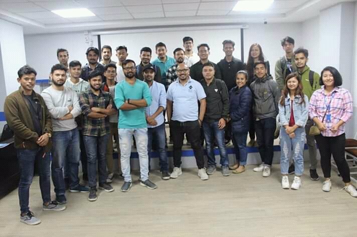 eshworkhadka's tweet photo. #LatePost #dotNETConf #NepalCloudProfessionals #Nepal #SoftwaricaCollege #20thOct2019 https://t.co/OgLUZ3YCZM