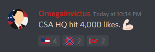 CSAofRoblox's tweet photo. CSA has officially hit 4,000 likes at HQ and has reached over 7,600 members!

Play our game: https://t.co/9csblECYhq
Join our group:
https://t.co/dlPMdwGr3c https://t.co/yD9N0Dnxo7