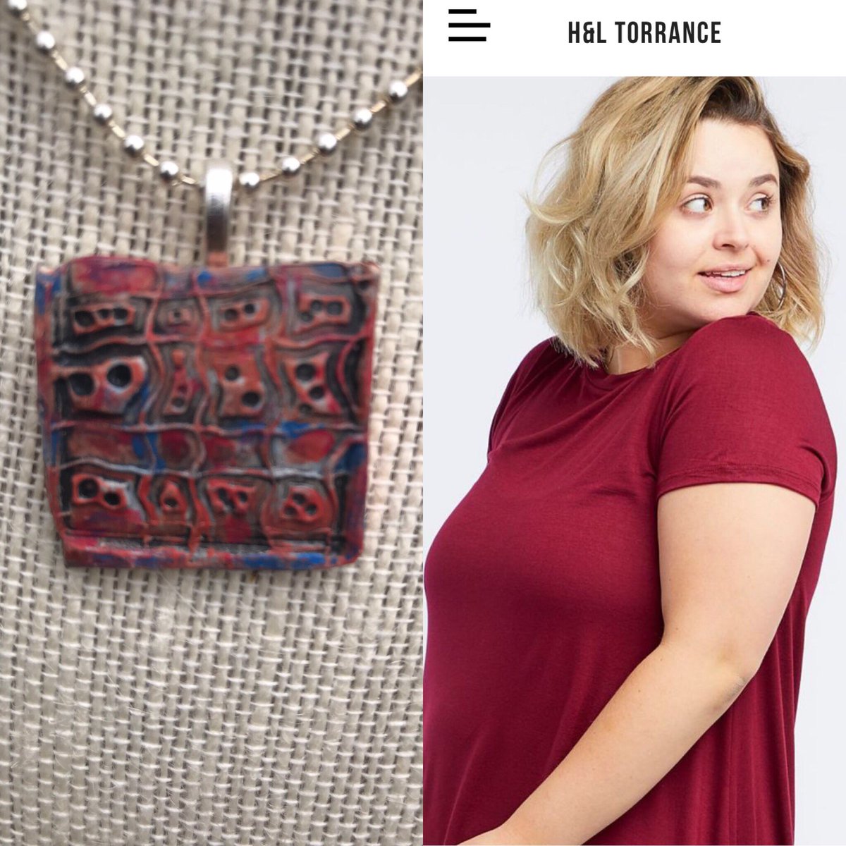 MommaStudio's tweet image. Better together: Handmade necklace @MommaStudio -$20 Torrance top FINAL SALE $17.99 Use this link: app.piphany.com/customer/signu… #clothes #phiphany #savvi #greatdeal #Entrepreneurship #handcrafted