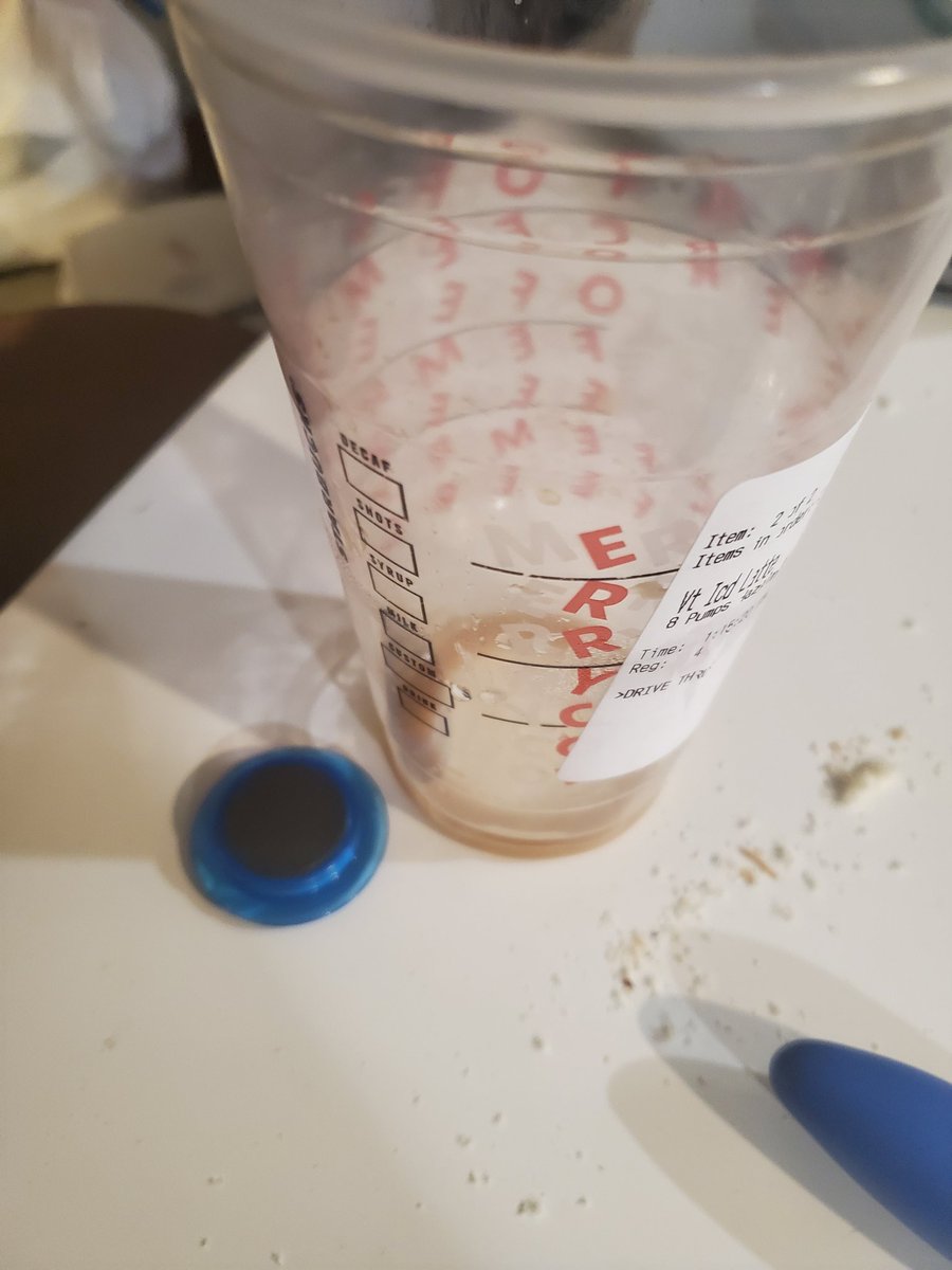 Grovesis's tweet image. Hey @Starbucks Can you please tell me why on Earth a MAGNET was in my husband's Hazelnut Latte?? This is extremely concerning and I would think magnets aren't safe in beverages.. location was in Colorado Springs..