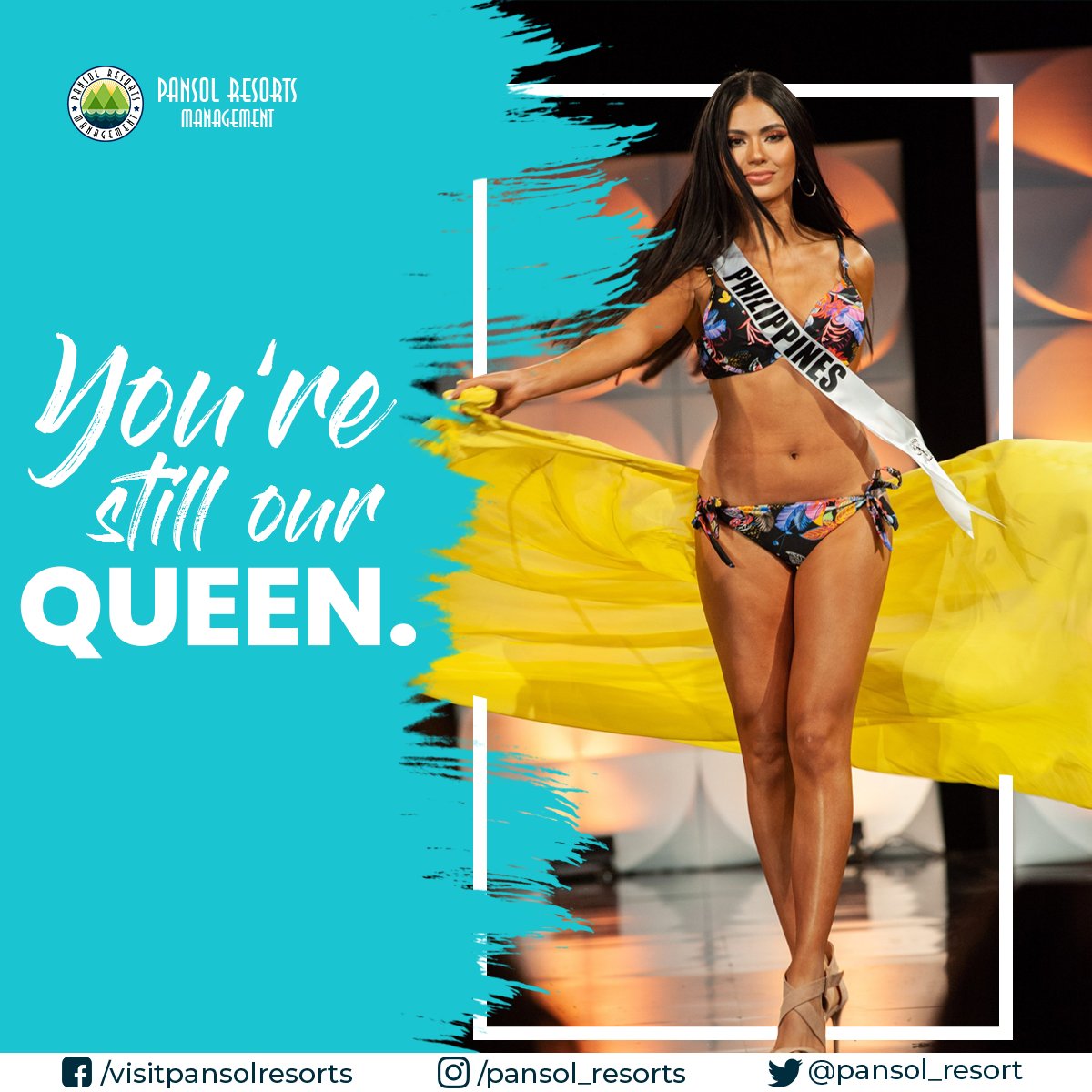 LagunaResortsPH's tweet image. Congratulations for representing our country Ms. Gazini Ganados! You’re still our Miss Universe 2019.

#MissUniverse2019 #MissUniversePhilippines2019
#WeWinAsOne
#PansolResortsPH