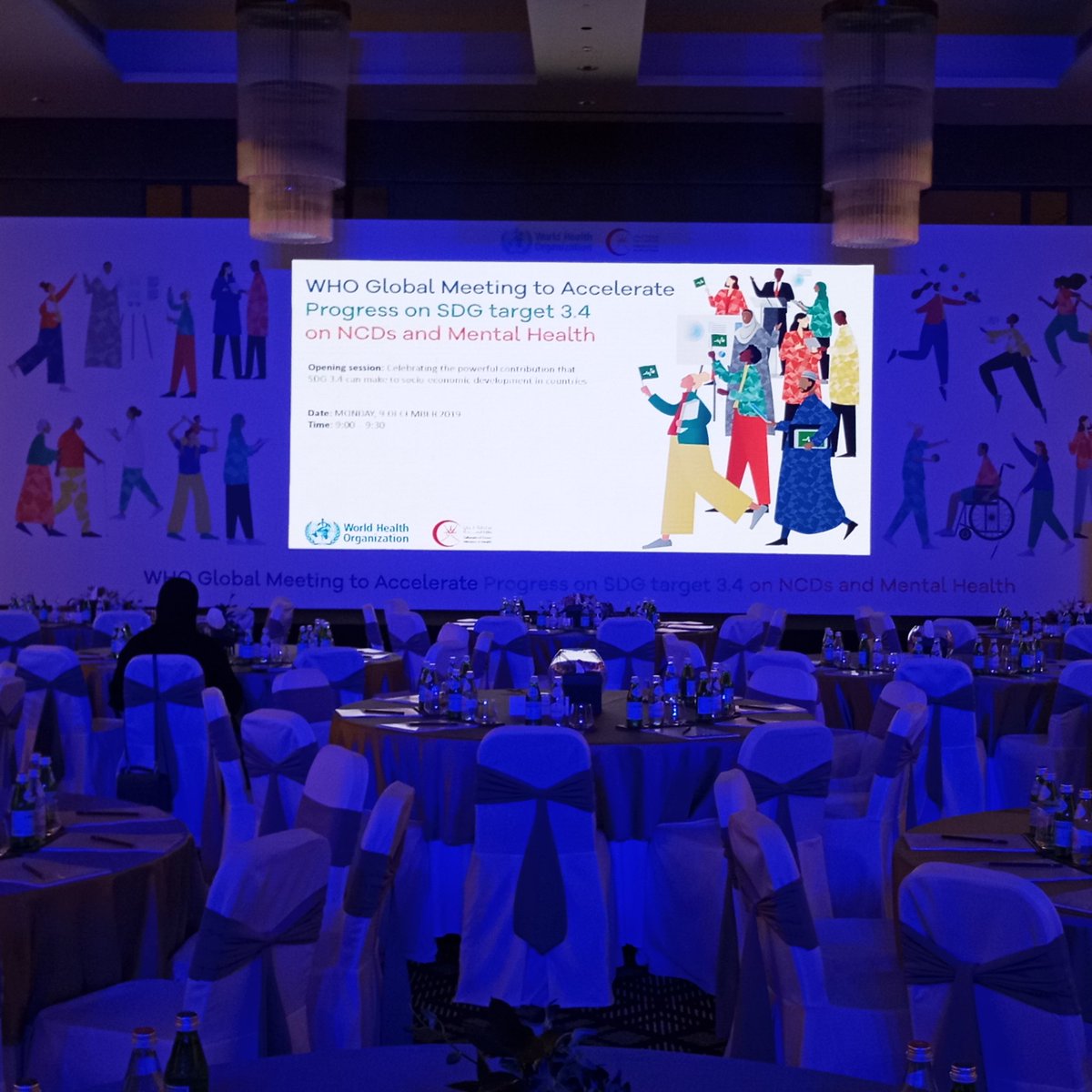 All is set and ready for the start of the WHO meeting to accelerate progress in NCDs globally in Muscat, Oman. Honoured to represent youth engagement in this meeting. #BeatNCDs @CSOs4UHC @UHC2030 #enoughNCDs @CBCHSORG @CameroonNCDA @ncdalliance @Recdefcameroon @OneYoungWorld