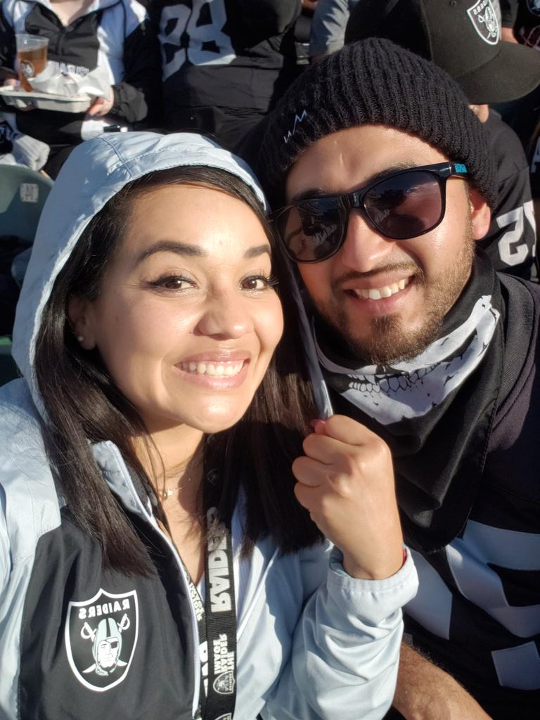 StephanieMore16's tweet photo. #RAIDERSPIX 
LET's go Raiders!!!! 💪☠ https://t.co/qb1YxEsVAd