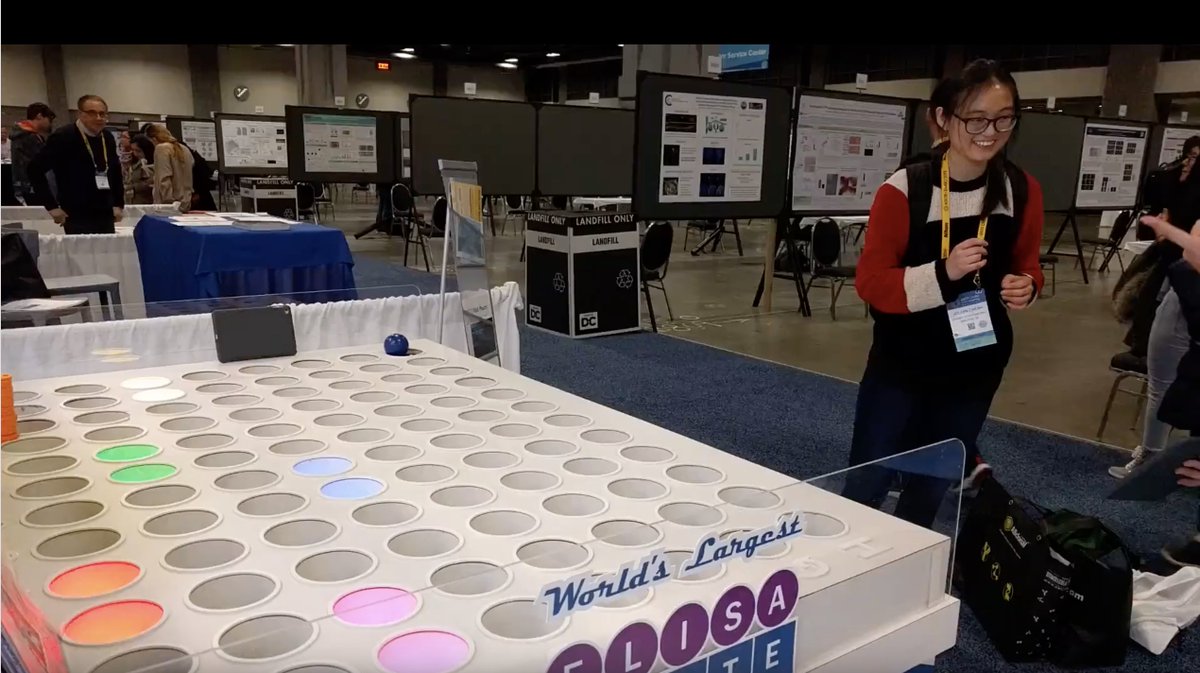 An excellent researcher with sharp eyes for free give aways, @CheahJoleen, will be presenting her work @UCDavisBME @ucdavis in Tuesday's poster session B626 #ASCBEMBO19. Thank you @biotechne for free science gift wrapper!