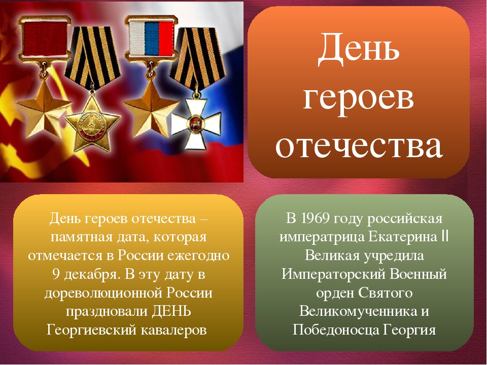 День героев отечества в россии