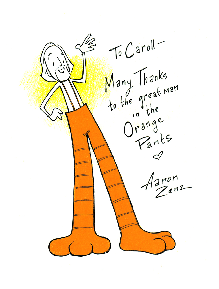 Here's a drawing I gave Caroll Spinney a few years ago when I knew I might have the chance to meet him at an event.
Few people have had greater impact on my life's trajectory- how I'm wired, what I do.
I'm thankful for this man who brought such good into this world.
<a href="/sesamestreet/">Sesame Street</a>