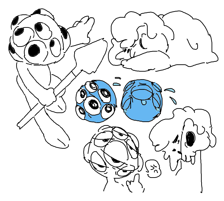 it's time to make ms paint doodles of my faves
#nuclearthrone 
