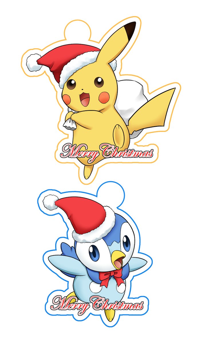 ポケモン クリスマスなポケモンさんたち 過去絵で申し訳ない 今日はちょっと忘年会なの 伊原しげかつ マジックエアポート のイラスト