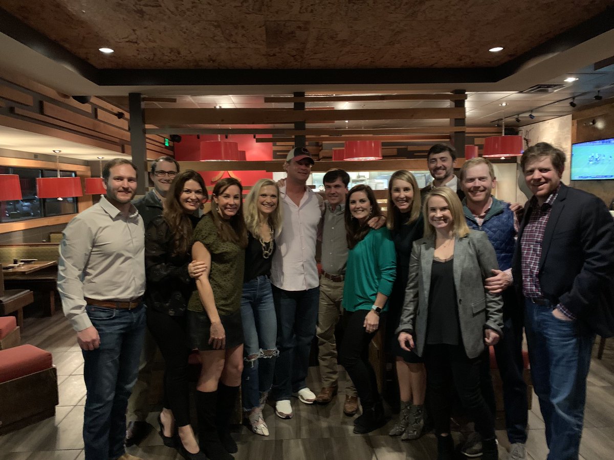 iamlauradmiller's tweet photo. We are all on the #LaneTrain! Best Christmas party ever!! #sog #comebackstrong @Lane_Kiffin https://t.co/pkRm2MJp3B