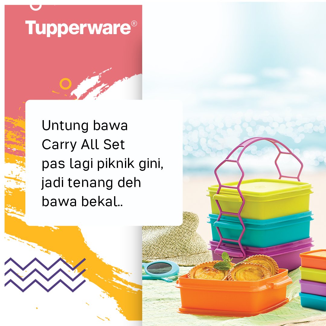tupperwareID's tweet photo. Yuk sebutin ada berapa banyak keuntungan kalau kamu bawa bekal #PakeTupperware pas piknik? https://t.co/efysylVY84