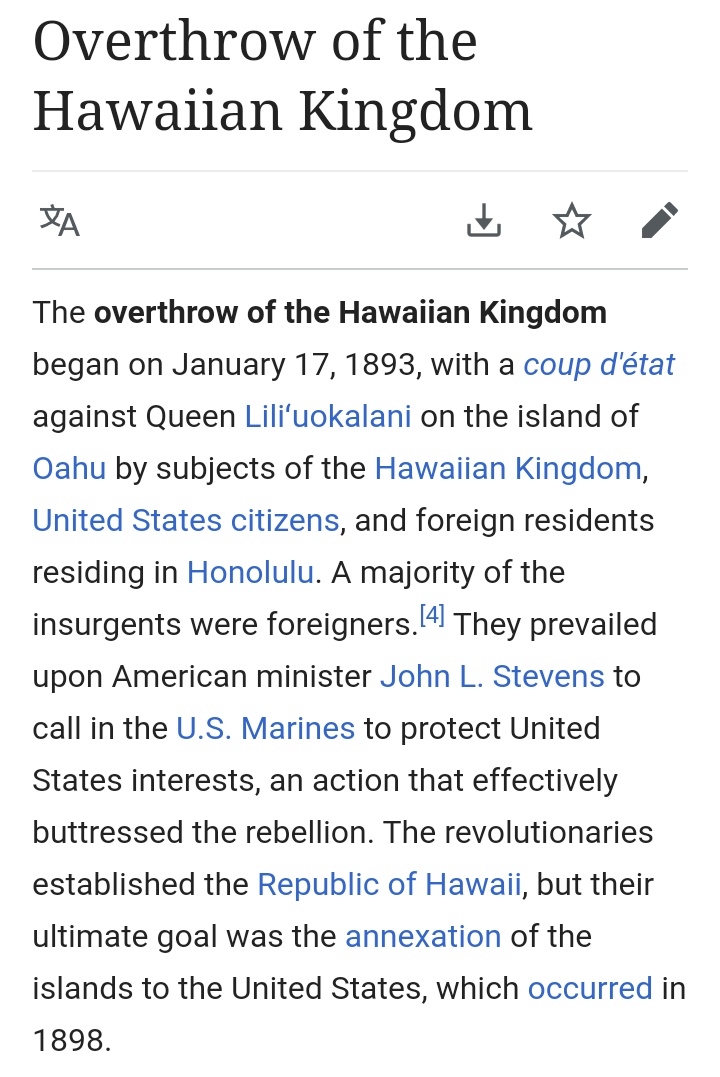 First, Pearl Harbor was an illegal military installation.The history of Hawaiian statehood is complex.Basically, US invaded in 1893, held leaders hostage and made it an illegal colony. had ZERO claim to PH, and it wasn't even a US state at time of attack (not til 1959).