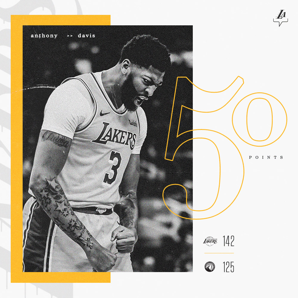 Los Angeles Lakers @Lakers
