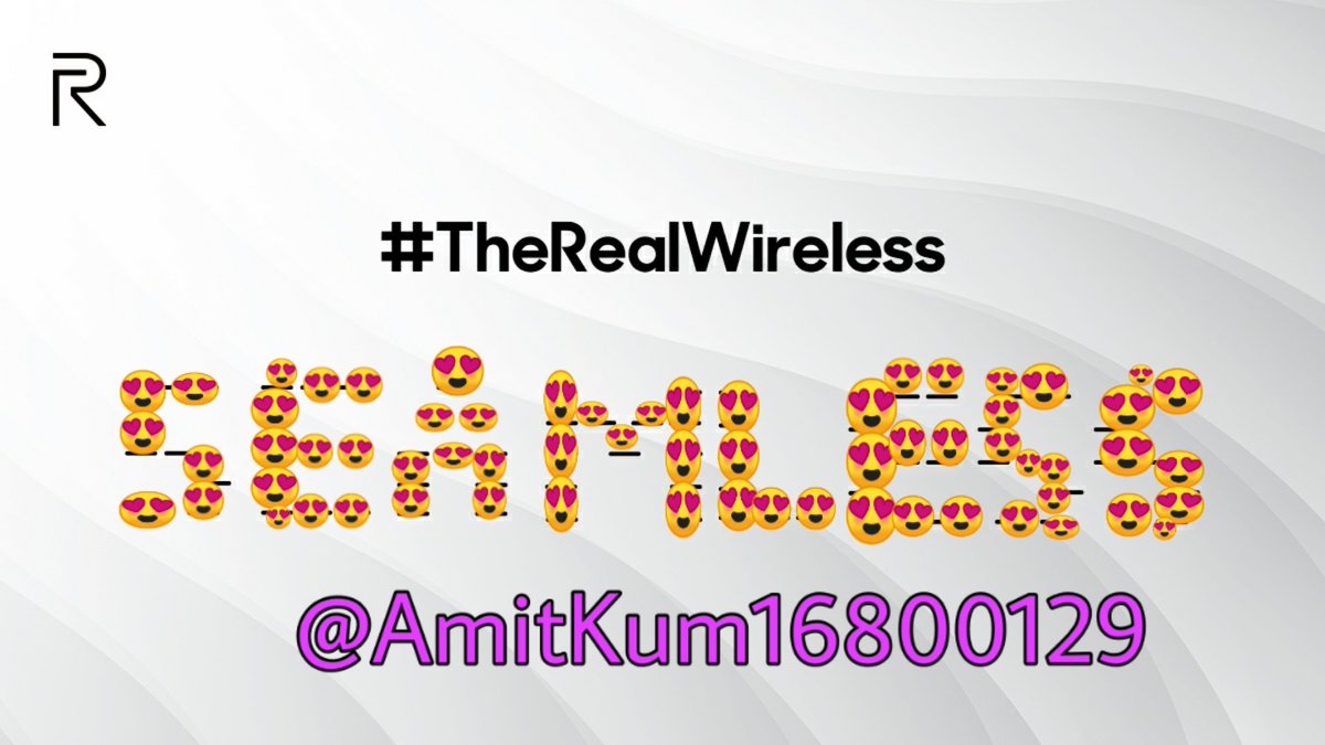 amitkk001's tweet image. Here's My perfect Entry 🤗 Please Check  the Picture⬇️ 
SEAMLESS
#TheRealWireless 
@realmemobiles 
Tag friends
@Dipak_jadhav27 
@anuj121 
@MayurMa46334426 
@gouravlz 
@Raahi_supergirl