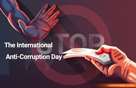 भ्रष्टाचार मुक्त भारत बनाने हेतु हमें संकल्प लेकर इस दिशा में प्रयास करने होंगे ।