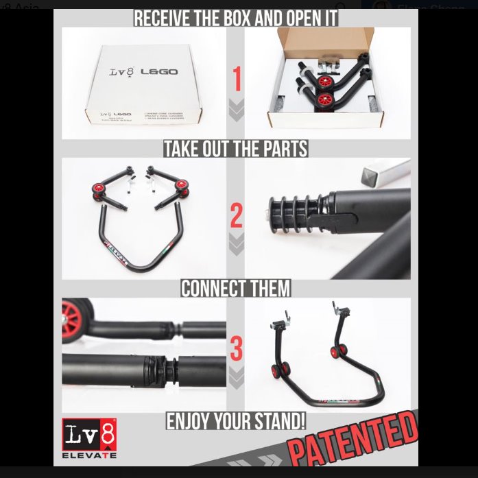 Lv8Taiwan's tweet photo. 🎁Looking for original gift ideas for Christmas? We have the best Christmas gift right here!The patented and mountable lv8lego paddock stand, 100% Made in Italy, 100% Made in LV8 and it all fits in a box!Find out more:📧pkwwf073591828@gmail.com #lv8elevate #paddockstand https://t.co/zbhLgZ3tjy