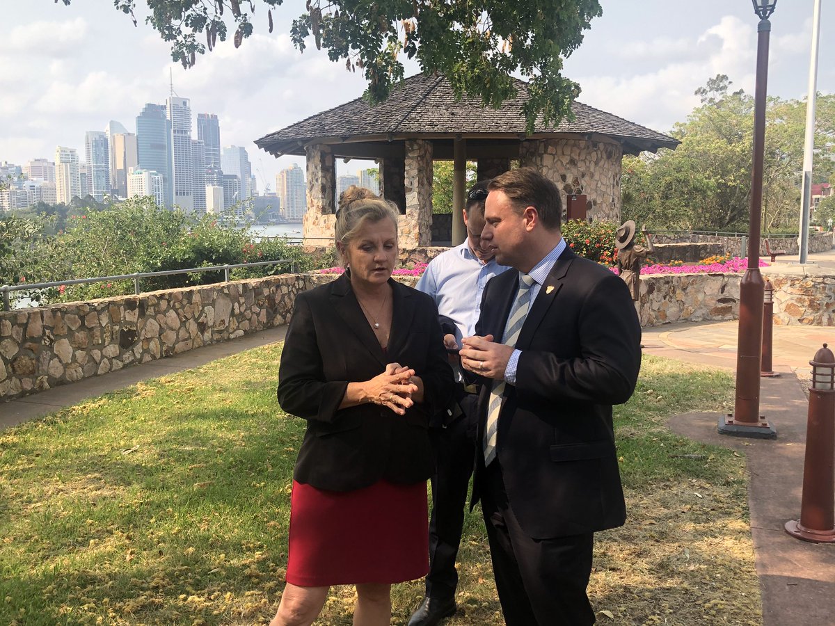 South-East Council of Mayors @CrKarenWilliams and <a href="/Schrinner/">Karol365</a> getting down to business after @AnnastaciaMP announced the Queensland Government will back a 20-32 Olympic Games bid for the region. <a href="/NewsTalk4BC/">4BC Brisbane</a> <a href="/2GB873/">2GB Sydney</a>